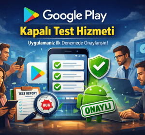 Google Play Kapalı Test (Closed Testing) Hizmeti