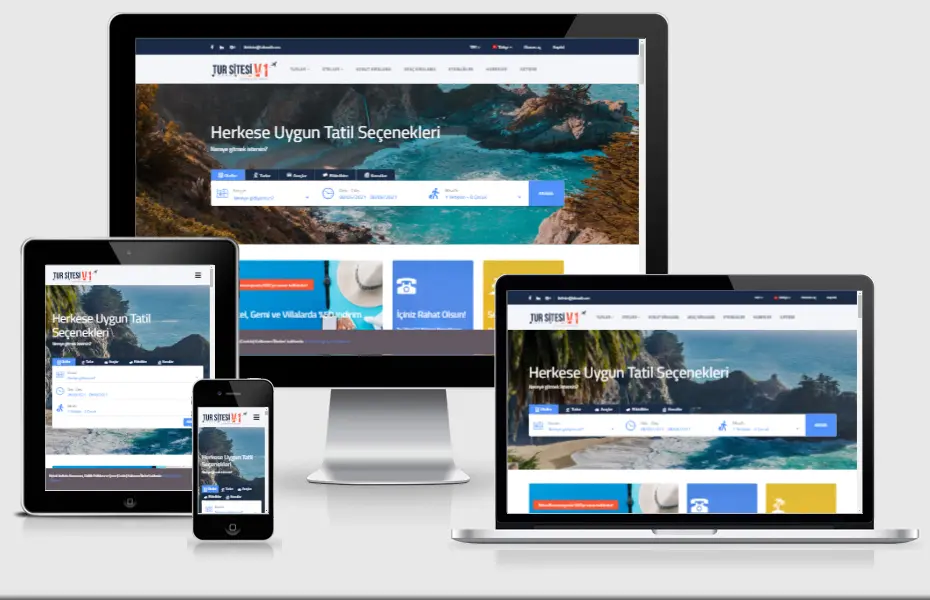 Otel, Tur, Transfer ve Etkinlik Rezervasyon Sistemi